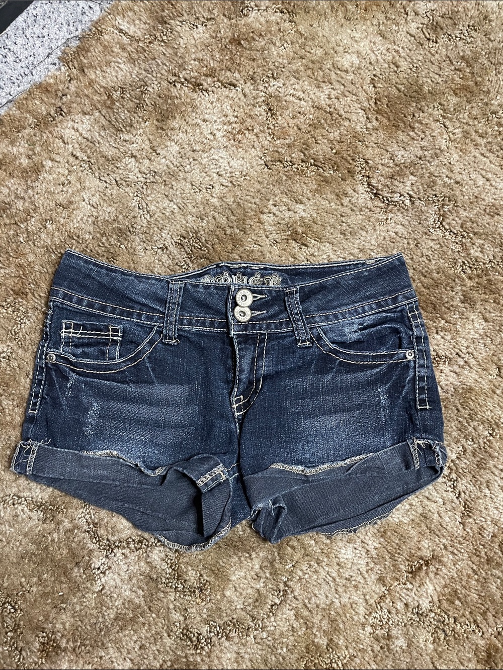 TRUCE Y2K Denim Shorts‎ Juniors Size 5